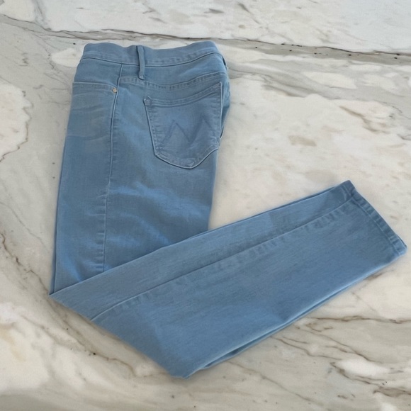 MOTHER THE MUSE ANKLE LIGHT BLUE HUSH JEANS STYLE 1042X-252 SIZE 27 NWOTS! - Picture 9 of 17